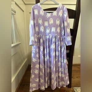Purple ghost twirl dress size 10, NWT.